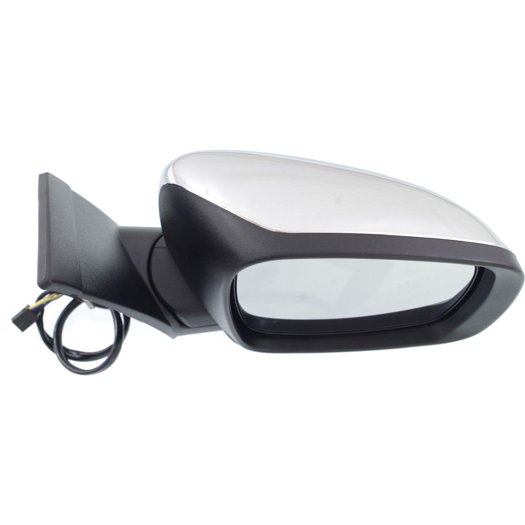 DODGE TRUCKS & VANS GRAND CARAVAN DOOR MIRROR RIGHT (Passenger Side) PWR/HTD/SIGNAL/PWR-FOLD (WO/SIDE OBJECT)(CHR CVR) OEM#5113350AN (P) 2008-2016 PL#CH1321386
