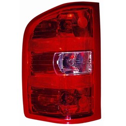 GM TRUCKS & VANS SILVERADO/PU 2500/3500 (CHEVY) TAIL LAMP ASSY LEFT (Driver Side) (3047/3157 BACK UP BULB)**CAPA** OEM#25958482 2011-2014 PL#GM2800207C