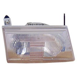 FORD TRUCKS & VANS FORD VAN HEAD LAMP ASSEMBLY RIGHT (Passenger Side) (COMPOSITE) **CAPA** OEM#6C2Z13008AA 1992-2007 PL#FO2503153C