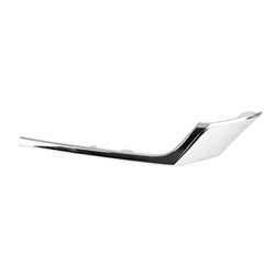 HONDA CRV UPPER GRILLE UPPER SECTION MOLDING LOWER CHROME RIGHT (Passenger Side) (USA/MEXICO) OEM#71125SXSA01 2010-2011 PL#HO1213114