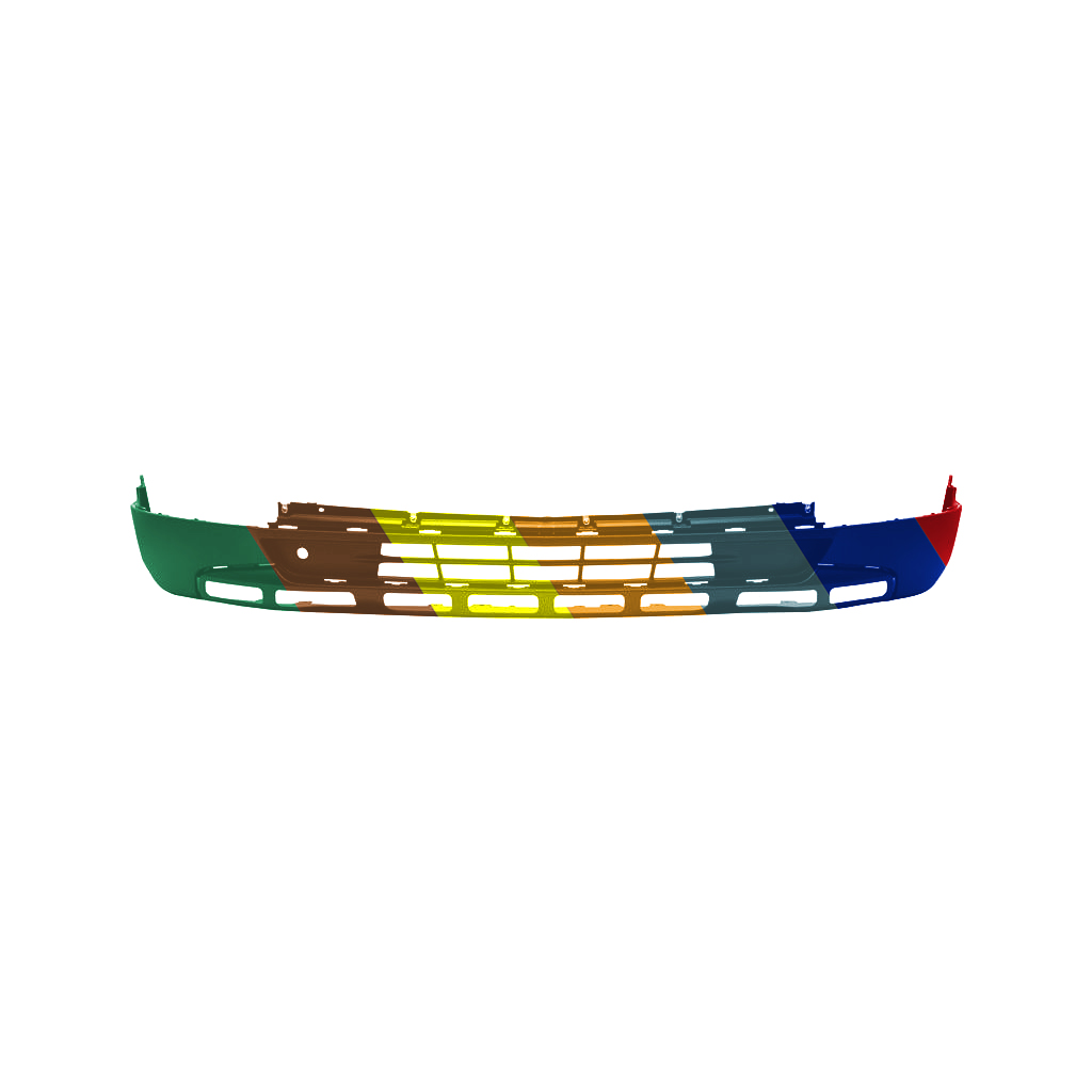GM TRUCKS & VANS BLAZER FRONT BUMPER COVER LOWER TEXTURE(W/ENG HEATER)(L/1LT/2LT/3LT) OEM#84258688 2019-2022 PL#GM1015154