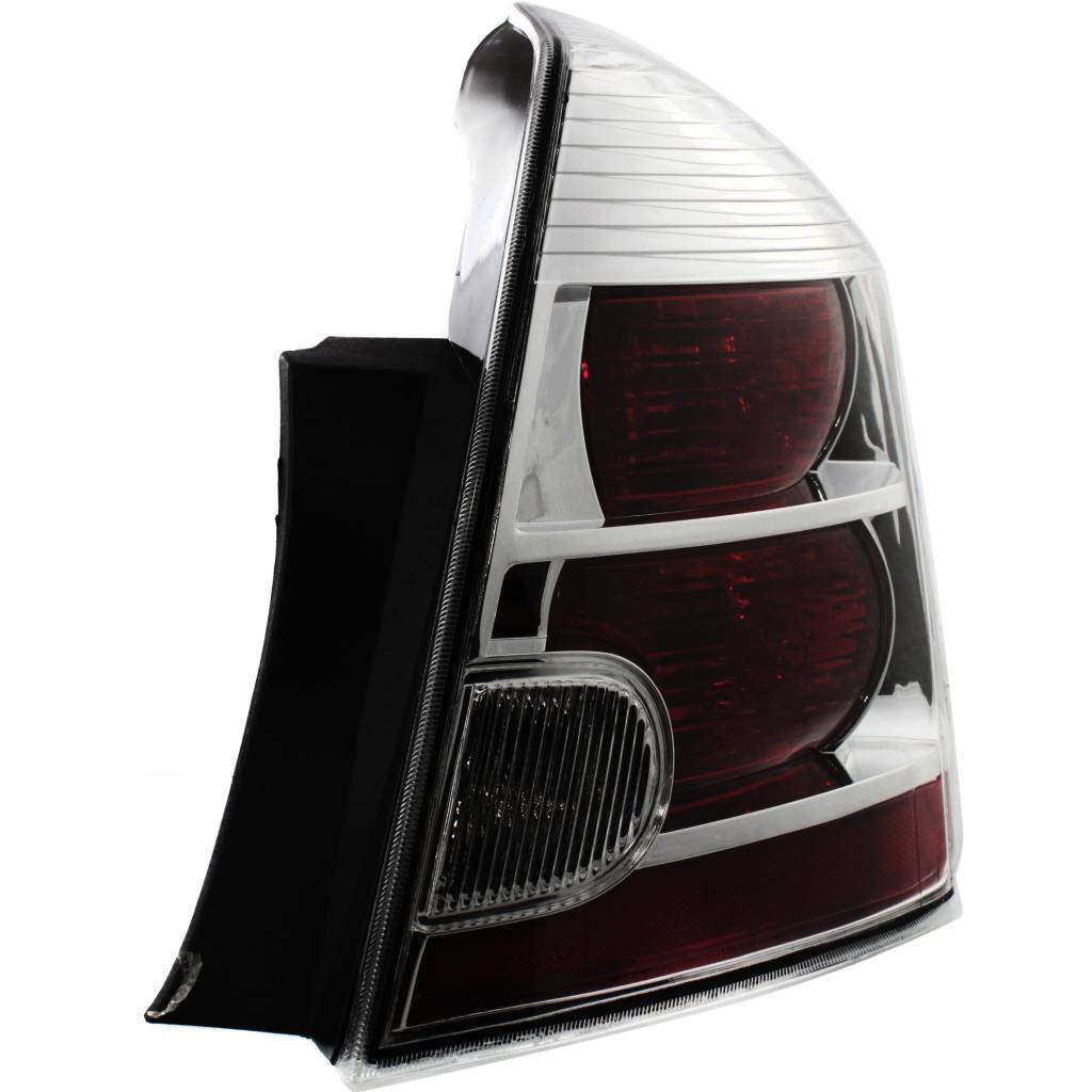 NISSAN(DATSUN) SENTRA TAIL LAMP ASSEMBLY RIGHT (Passenger Side) (CHROME BEZEL)(2.0L)(EXC SR) OEM#26550ET00B 2007-2009 PL#NI2819114