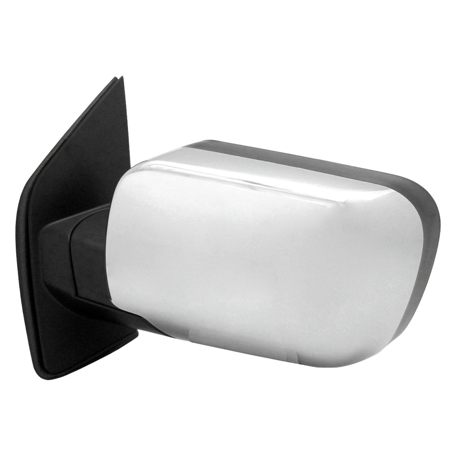NISSAN(DATSUN) TITAN DOOR MIRROR LEFT (Driver Side) PWR/N-HTD (CHROME CVR)(W/O DUAL ARM) OEM#96302ZR20A 2011-2015 PL#NI1320249
