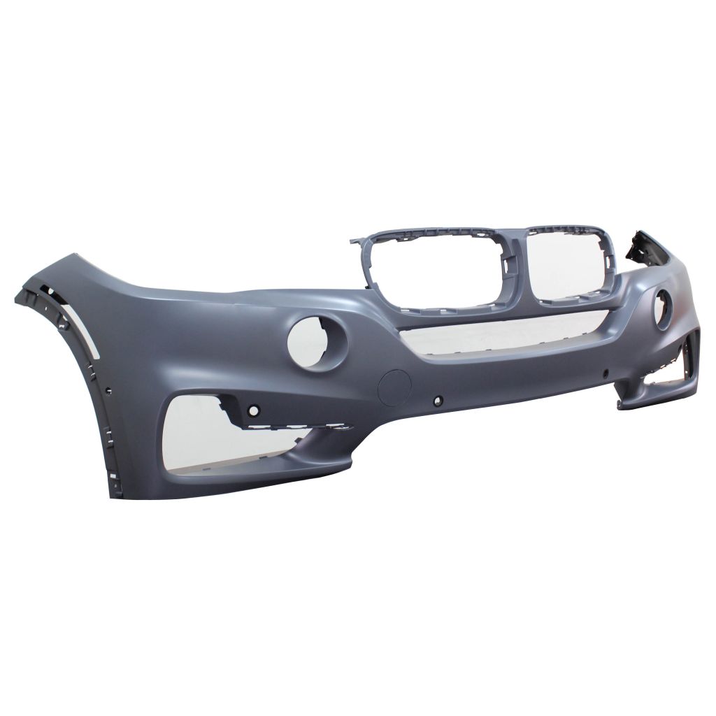 BMW BMW X5 HYBRID (40e) FRONT BUMPER COVER PRIMED (WO/HL WASH)(W/6 SENSOR)(WO/SURND VIEW)(WO/M SPT) OEM#51117378613 2016-2018 PL#BM1000394