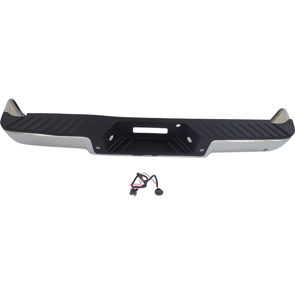 LINCOLN MARK LT STEP BUMPER ASSEMBLY CHROME (SS)(HITCH STYLE)(W/SENSOR)(TO 8-7-05) OEM#4L3Z17906BA-PFM 2006 PL#FO1103119