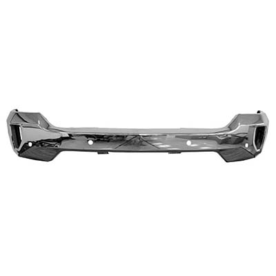 GM TRUCKS & VANS SILVERADO/PU 1500 (19 OLD STYLE) FRONT BUMPER CHROME (W/FOG)(W/SENSOR) OEM#84029812 2016-2019 PL#GM1002862
