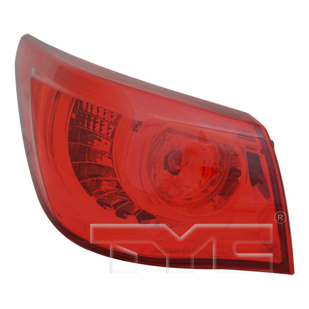 INFINITI Q50 HYBRID TAIL LAMP ASSY LEFT (Driver Side) (OUTER)(LED) OEM#265554HB0B 2014-2015 PL#IN2804101