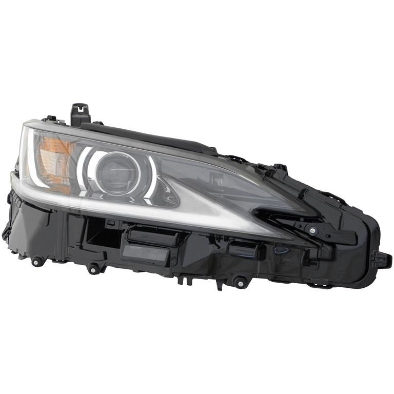 LEXUS ES 300h HEAD LAMP ASSY RIGHT (Passenger Side) (WO/LED SIGNAL)(NORTH AMERICA) OEM#8111006C91 2019-2021 PL#LX2503183