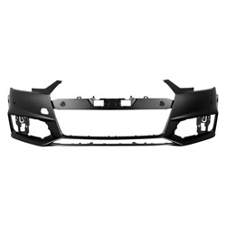 AUDI S4 SEDAN FRONT BUMPER COVER PRIMED (WO/WASHER)(W/PK SENSOR)(WO/AUTO PARK) OEM#8W0807065SGRU 2017-2019 PL#AU1000276