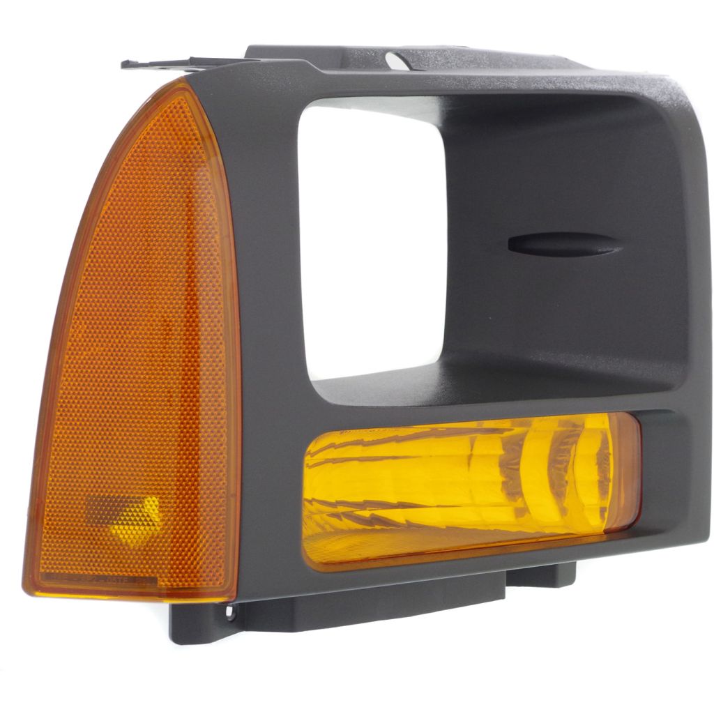 FORD TRUCKS & VANS FORD/PU (F250/350/450/550) Super Duty CORNER LAMP & HEAD LAMP DOOR BLACK RIGHT (Passenger Side) (SEALED BEAM TYPE) OEM#6C3Z13200AAA 2006-2007 PL#FO2527104