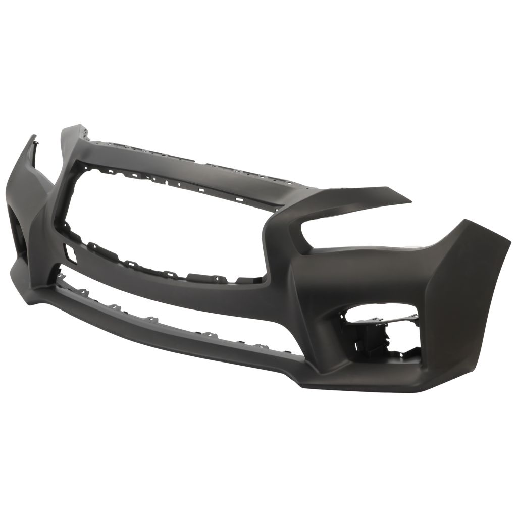 INFINITI Q50 HYBRID FRONT BUMPER COVER PRIMED (WO/SENSOR)(W/ SPORT) OEM#620224HD0H 2014-2015 PL#IN1000258