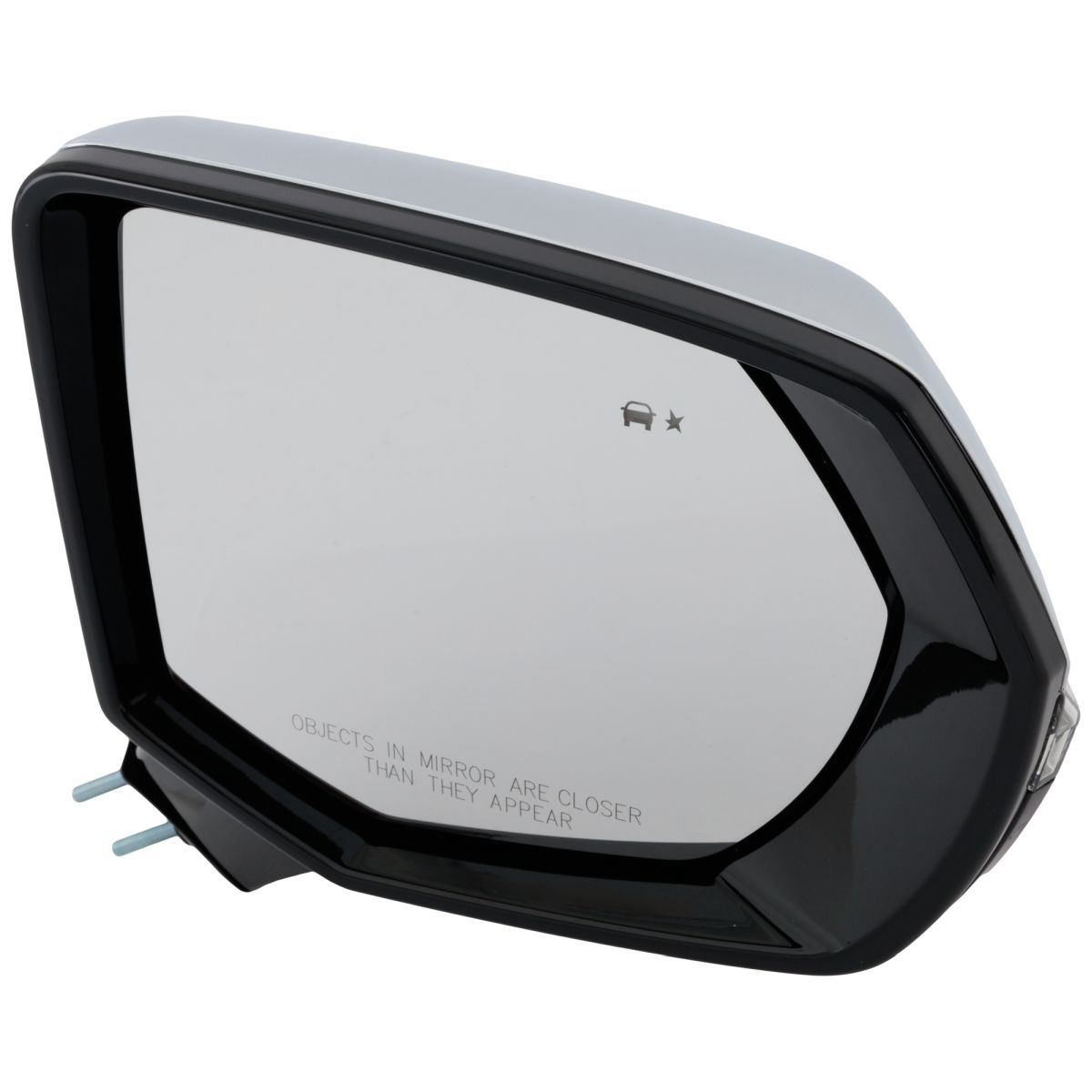 GM TRUCKS & VANS SUBURBAN DOOR MIRROR RIGHT (Passenger Side) PWR/HTD/SIGNAL/PUDDLE LAMP/MEMORY/P-FOLD (W/BSD)(CHROME CVR) OEM#84977316-PFM 2021-2024 PL#GM1321674
