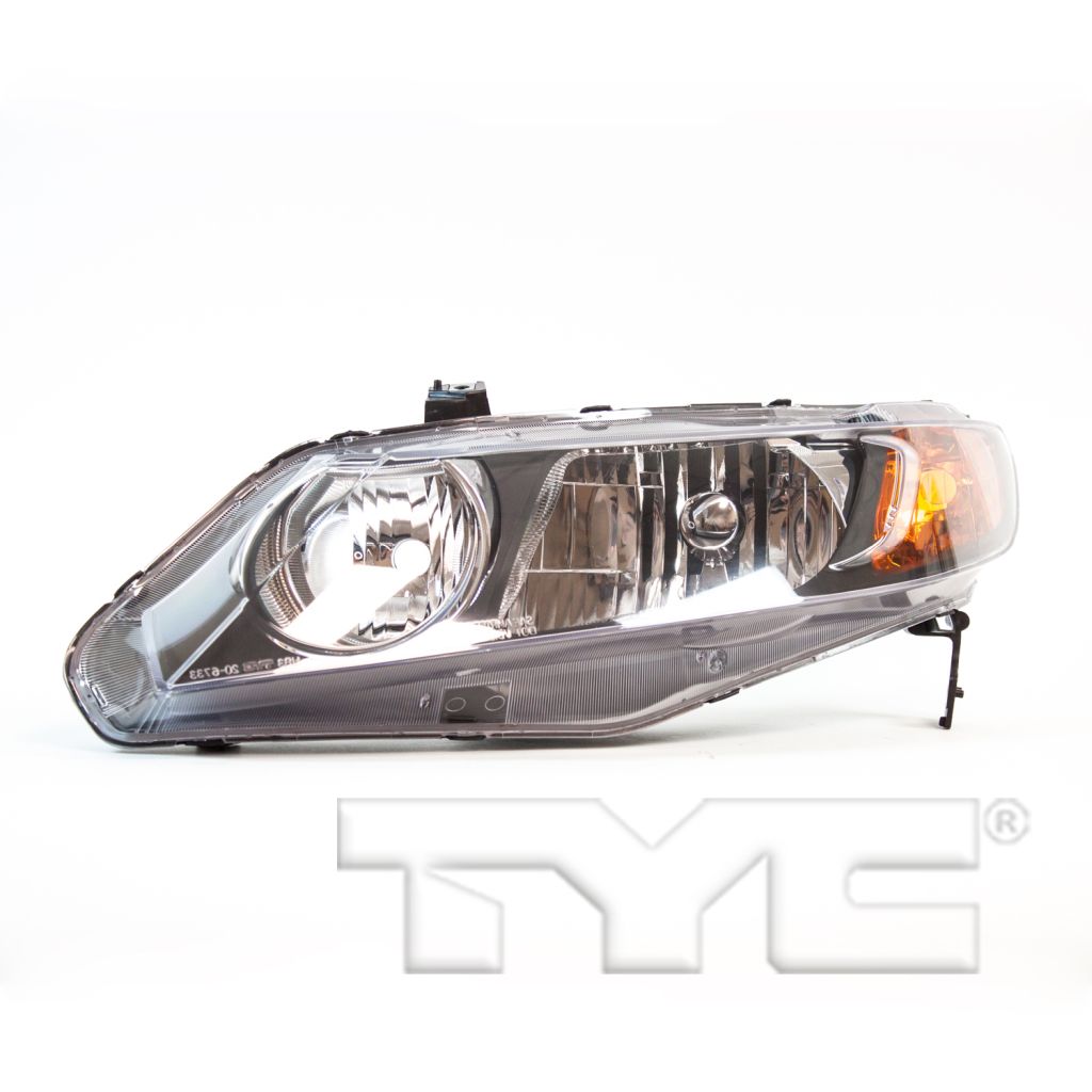 HONDA CIVIC SEDAN HEAD LAMP UNIT LEFT (Driver Side)**CAPA** OEM#33151SNAA02 2006-2008 PL#HO2502125C