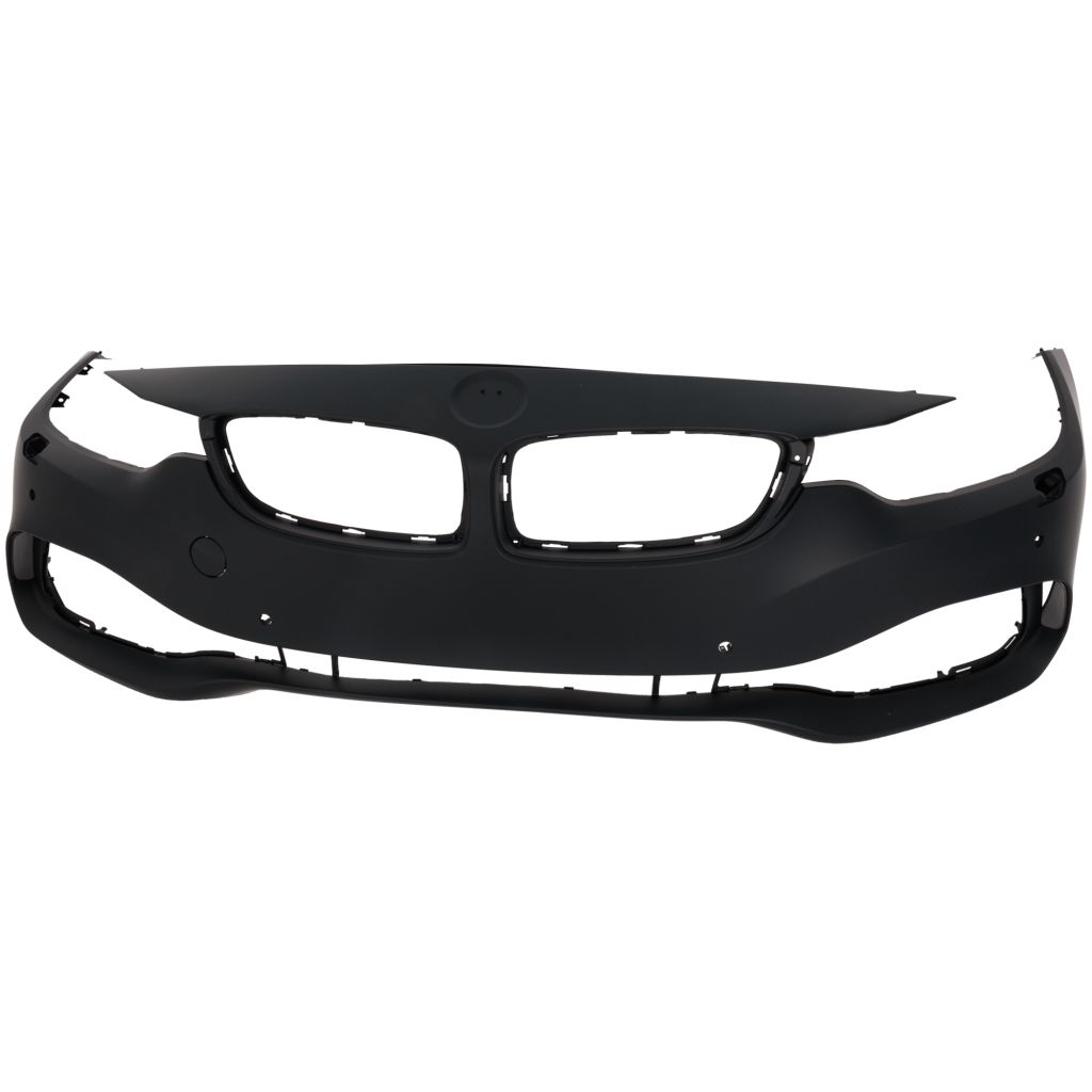 BMW BMW 4 (4DOORS/GRAN COUPE) FRONT BUMPER COVER PRIMED (WO/M SPORT) WO/WASHER W/ PK SENSOR W/PK ASSIST W/CAMERA OEM#51117363281 2015-2017 PL#BM1000386