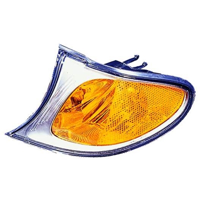 BMW BMW 3 ( i/xi ) (SEDAN/WAGON) CORNER LAMP LEFT (Driver Side) (AMBER SIGNAL W/SILVER BASE) OEM#63136915383 2002-2005 PL#BM2520110