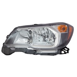 SUBARU FORESTER HEAD LAMP ASSEMBLY LEFT (Driver Side) 2.0L (HALOGEN)(GRAY BEZEL)**CAPA** OEM#84001SG111 2014-2016 PL#SU2502146C