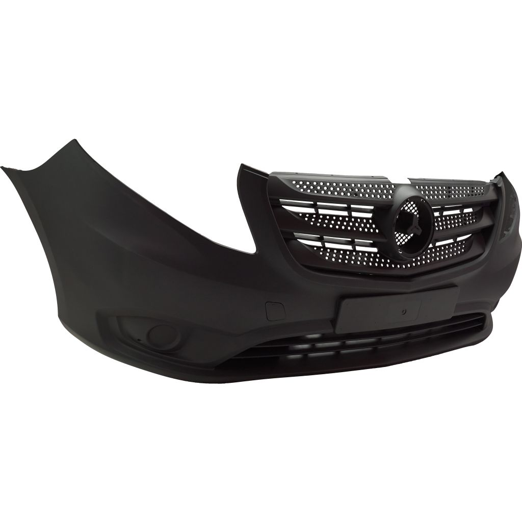 MERCEDES-BENZ METRIS FRONT BUMPER COVER TEXTURE (WO/FOG)(WO/SENSOR) OEM#44788504259B51 2016-2023 PL#MB1000502