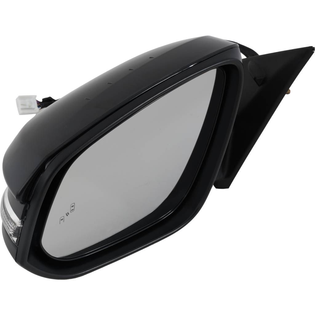 TOYOTA HIGHLANDER HYBRID DOOR MIRROR LEFT (Driver Side) PWR/HTD/SIGNAL/PUDDL/MEMORY (W/BSD)(WO/AVM)(PTM) OEM#879400E320-PFM 2018-2019 PL#TO1320409