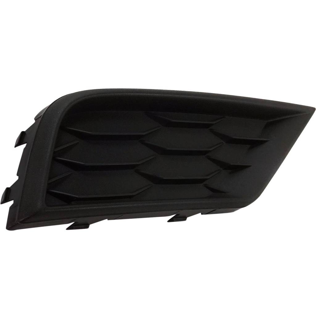 VOLKSWAGEN TIGUAN FRONT BUMPER UPPER COVER INSERT RIGHT (Passenger Side) TEXTURED BLACK (WO/SENSOR) OEM#5NN8536669B9 2018-2021 PL#VW1039158