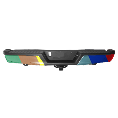 FORD TRUCKS & VANS FORD/PU (F150)(EXC RAPTOR) REAR STEP BMP ASSY CHROME (WO/SENSOR)(W/BASE TOW HITCH) OEM#FL3Z17906A-PFM 2015-2020 PL#FO1103185