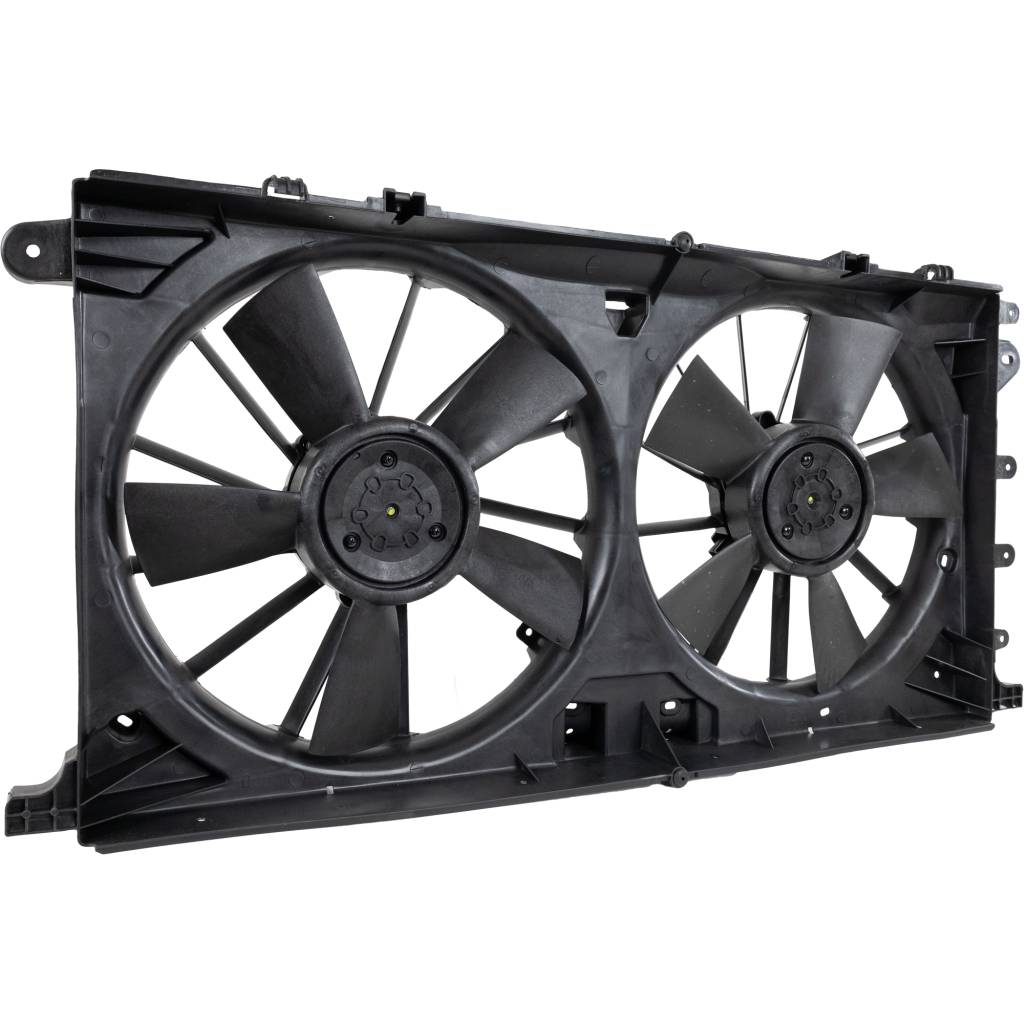 FORD TRUCKS & VANS EXPEDITION RADIATOR & A/C FAN ASSY (HVY DUTY)(BRUSHLESS MOTOR)(3PIN SOCKET) OEM#HL3Z8C607D 2018-2021 PL#FO3115224