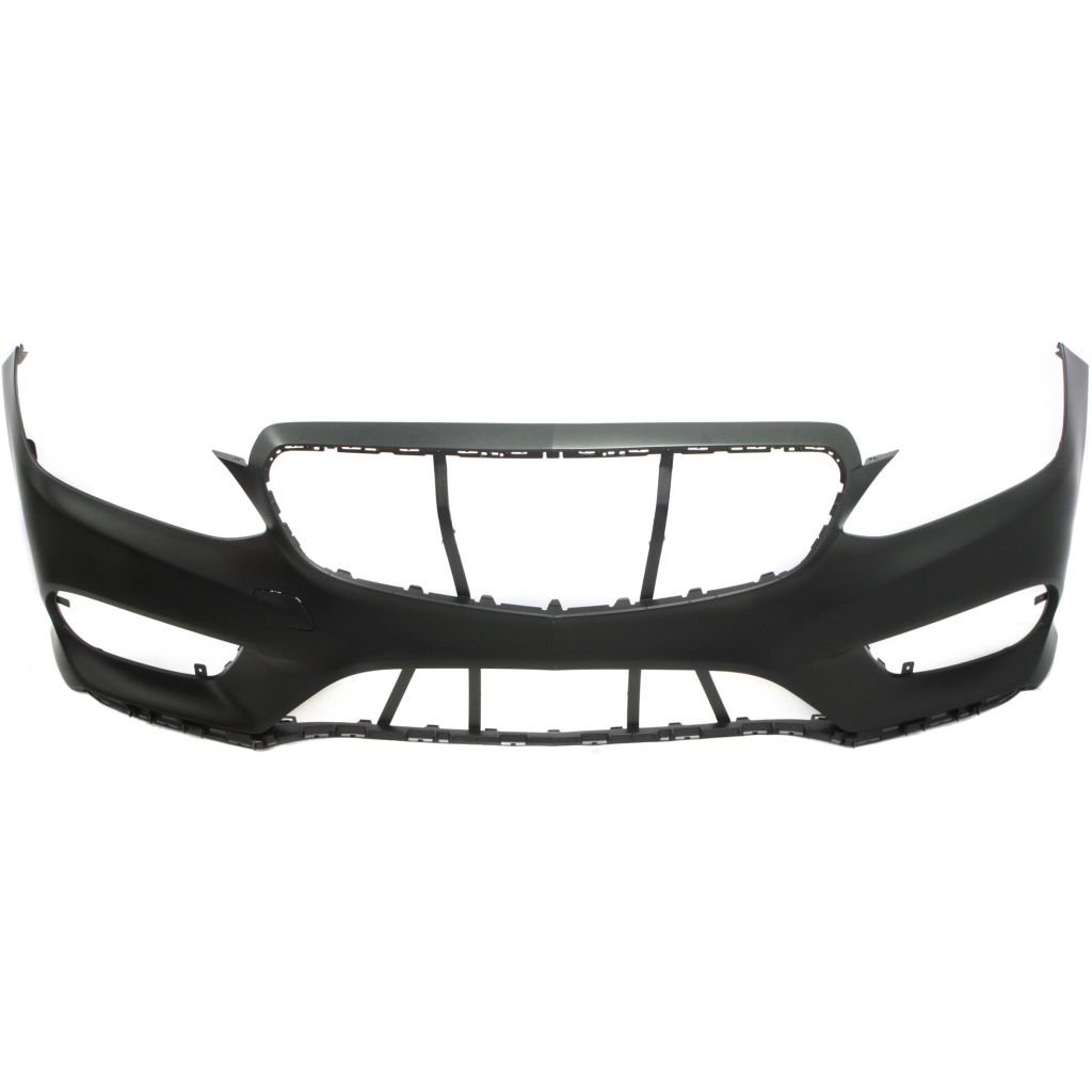 MERCEDES-BENZ E-CLASS SEDAN (212) FRONT BUMPER COVER PRIMED (W/INSERT)(WO/SENSOR)(W/AMG)(EXC E63) OEM#21288526389999 2014-2016 PL#MB1000410