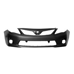 TOYOTA COROLLA/SEDAN FRONT BUMPER COVER PRIMED (W/O SPOILER) OEM#5211903901 2011-2013 PL#TO1000372