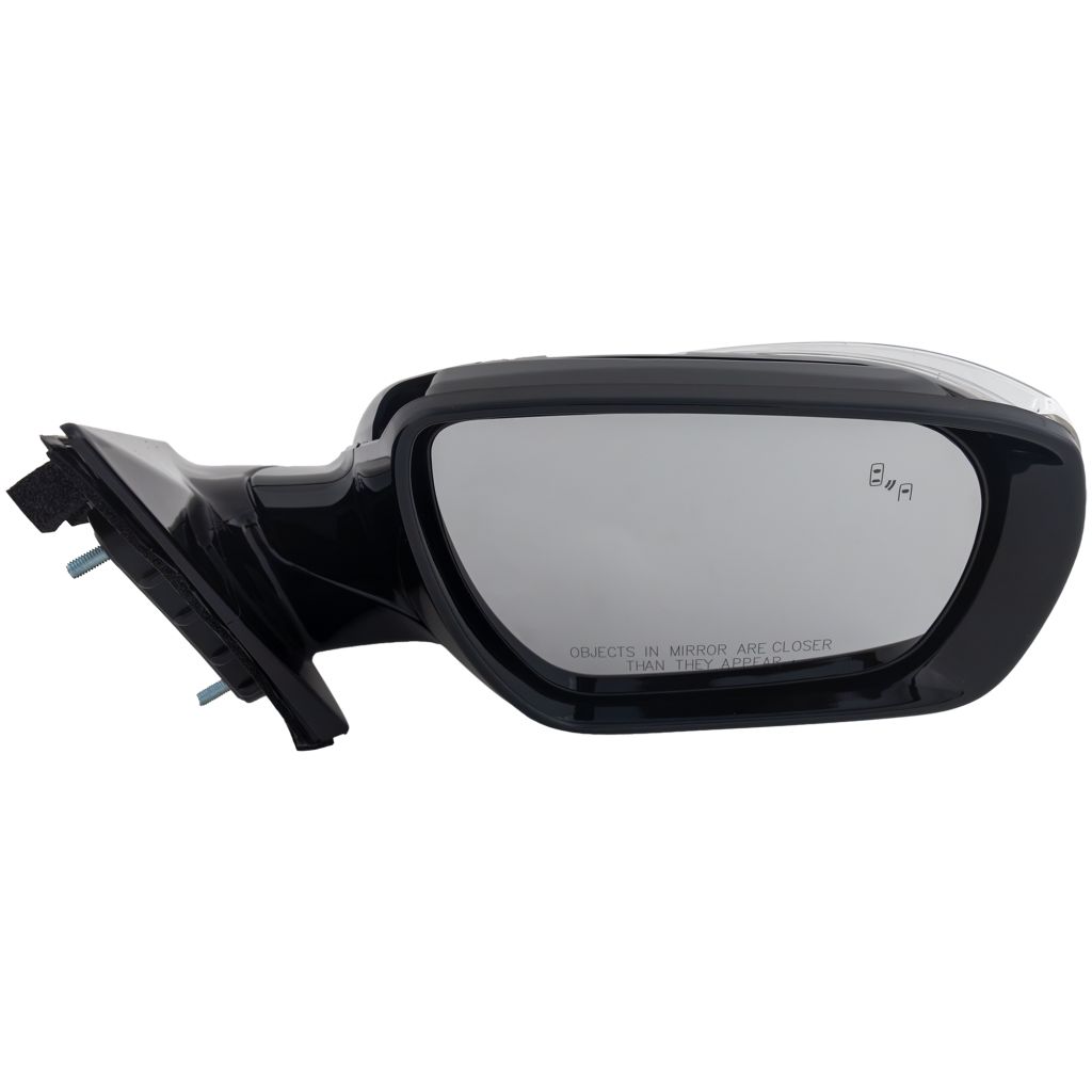 HYUNDAI SANTA FE SPORT (2.0/2.4L) DOOR MIRROR RIGHT (Passenger Side) PWR/HTD/SIGNAL/MENORY (W/BSD)(BLACK BASE)(PTM CVR) OEM#876204Z009 2013-2016 PL#HY1321235