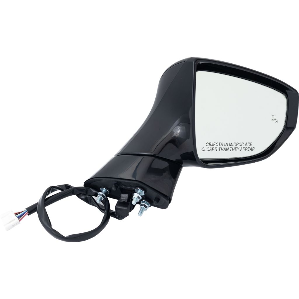 LEXUS ES 250/350 DOOR MIRROR RIGHT (Passenger Side) PWR/HTD/SIGNAL/MEMORY/M-FOLD (W/BSD)(WO/DIM)(USA/JAPAN)(BLACK CVR) OEM#8791006C30C0-PFM 2019 PL#LX1321179