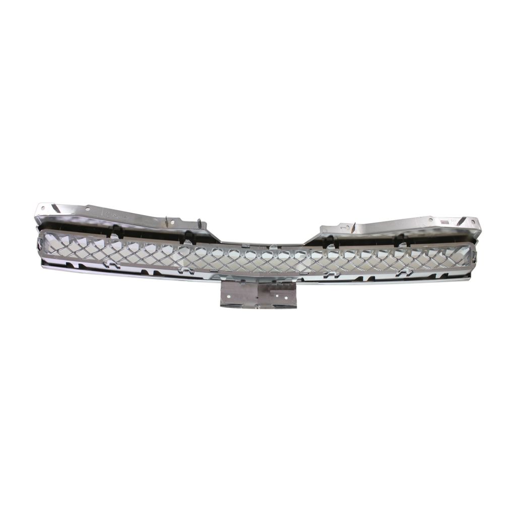 GM TRUCKS & VANS AVALANCHE GRILLE UPPER CHROME FRAME/CHR MESH OEM#22830012 2008-2013 PL#GM1200590