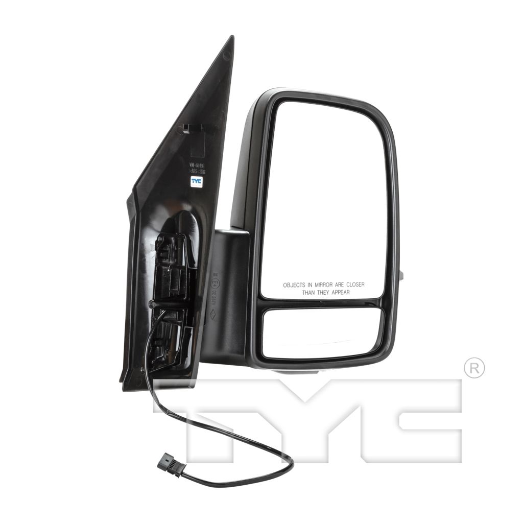 MERCEDES-BENZ SPRINTER DOOR MIRROR RIGHT (Passenger Side) MANUAL W/SIGNAL (STD) OEM#68009988AA 2010-2013 PL#CH1321381