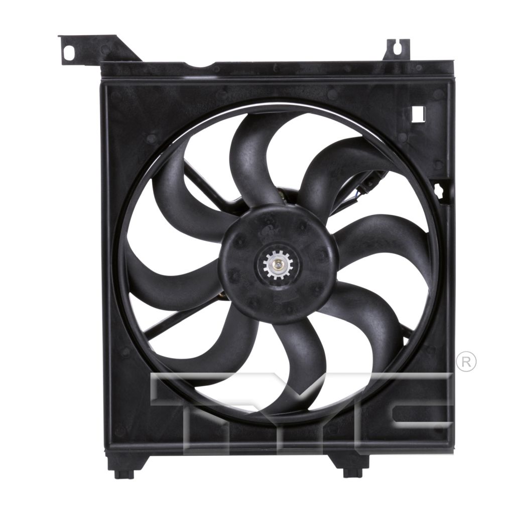 KIA SPECTRA5 HATCHBACK RADIATOR FAN ASSEMBLY (LH) OEM#253802F000 2005-2009 PL#KI3115117