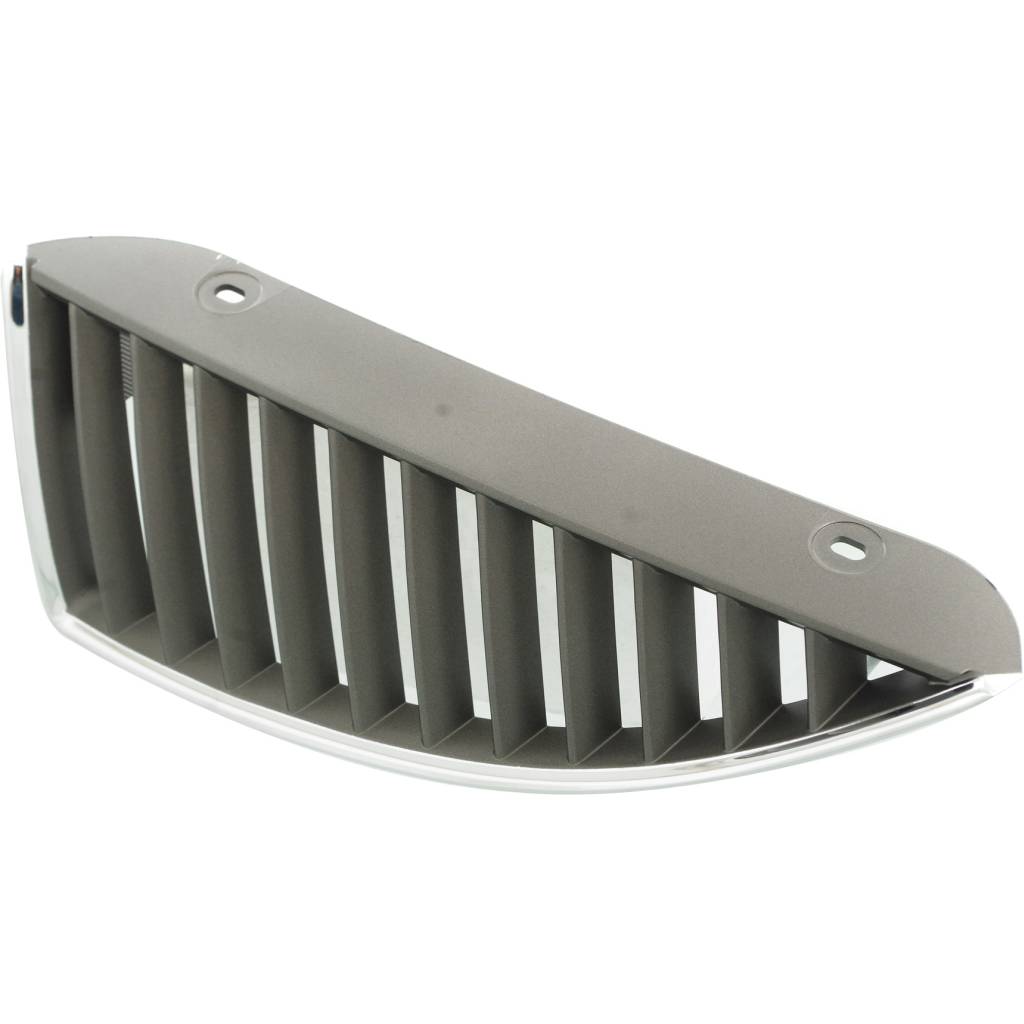 MITSUBISHI LANCER SPORTBACK (WAGON) GRILLE LEFT (Driver Side) CHROME/SILVER (W/11 Strips)(W/ABS) OEM#MN161113 2004-2005 PL#MI1200248