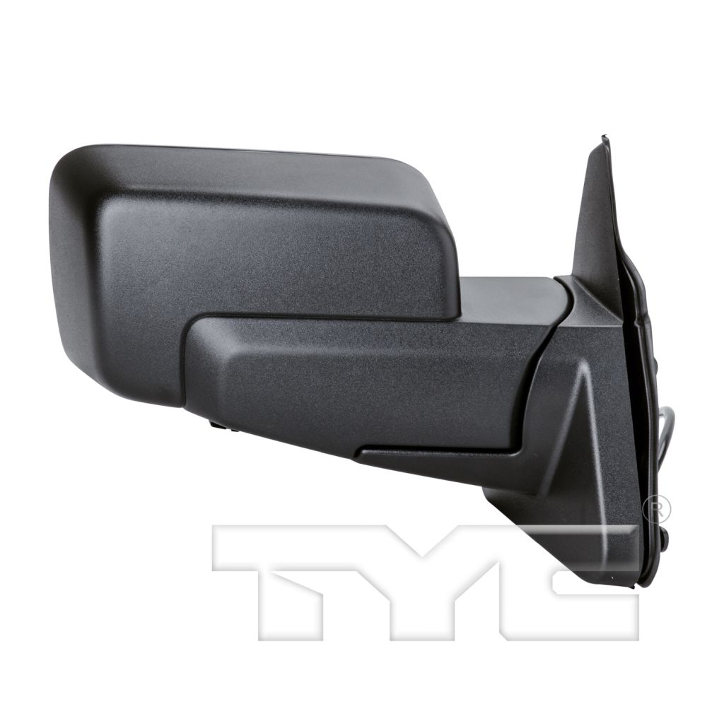 JEEP COMMANDER DOOR MIRROR RIGHT (Passenger Side) POWER/HEATED (TXT-BLK)(FOLD)(W/O Memory) OEM#55396636AD 2006-2010 PL#CH1321267
