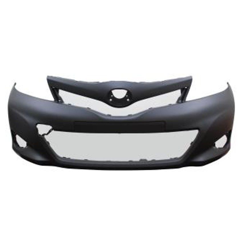 TOYOTA YARIS HATCHBACK(5DOORS) FRONT BUMPER COVER PRIMED (CE/L/LE)(FRANCE BUILT) OEM#521190U904 2014 PL#TO1000411