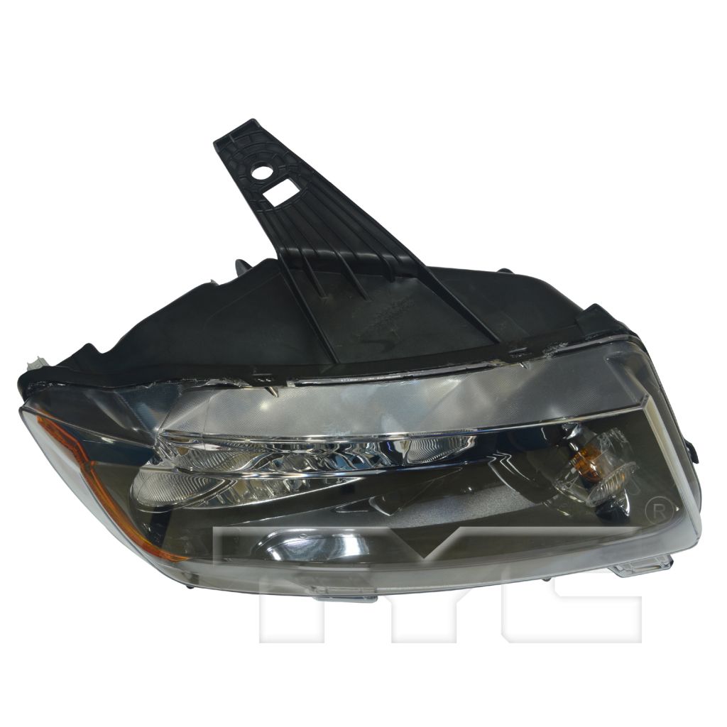 JEEP COMPASS HEAD LAMP ASSEMBLY RIGHT (Passenger Side) (WO/PROJECTOR)(BLK BEZEL) **CAPA** OEM#68171214AB 2013-2017 PL#CH2503246C