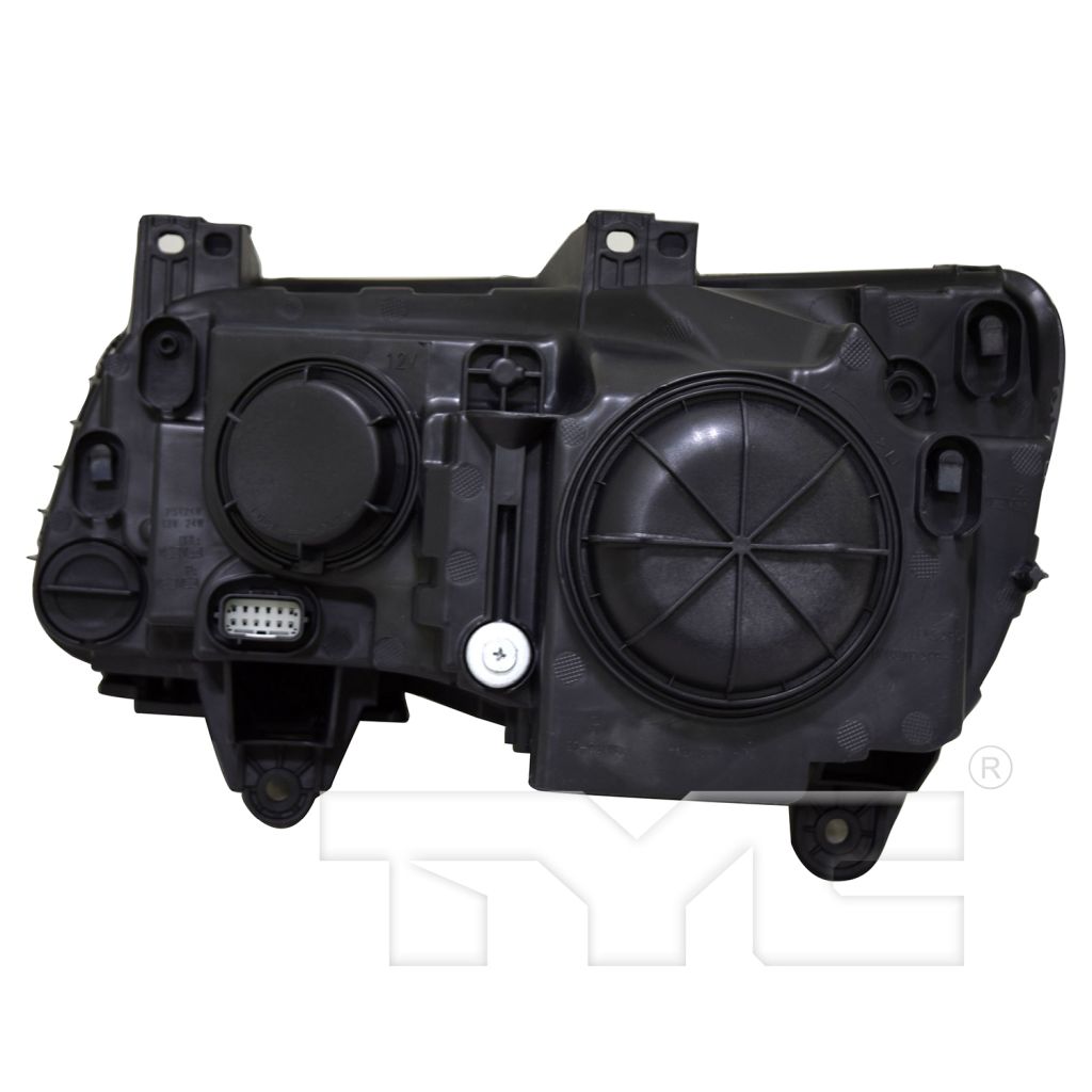 CHRYSLER 300 HEAD LAMP ASSY RIGHT (Passenger Side) (HALOGEN)(W/PROJECTOR)(BLACK BEZEL) OEM#68402948AA 2018-2023 PL#CH2503331
