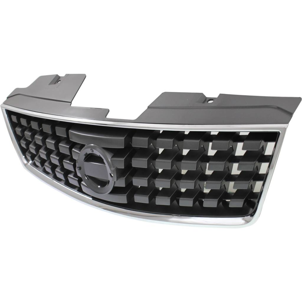 NISSAN(DATSUN) SENTRA GRILLE CHR/DK-GRAY 2.0L (EXC SR) OEM#62070ZE90A 2008-2009 PL#NI1200248