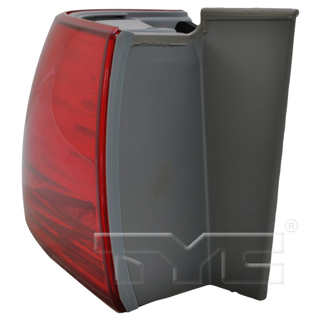 HYUNDAI SONATA TAIL LAMP ASSY LEFT (Driver Side) (OUTER)(RED/RED)(From 12-17-07)**CAPA** OEM#924010A500 2008-2010 PL#HY2804115C
