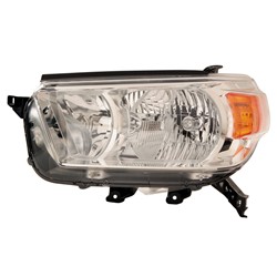 TOYOTA 4RUNNER HEAD LAMP UNIT LEFT (Driver Side) CHROME BEZEL**CAPA** OEM#8117035520 2010-2013 PL#TO2518127C