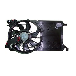 MAZDA MAZDA3 RADIATOR & A/C FAN ASSY (W/O TURBO)(SINGLE FAN) OEM#Z60215025G 2004-2009 PL#MA3110106