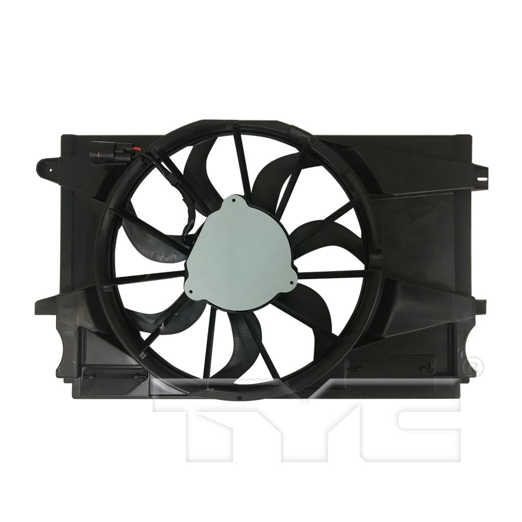CHEVROLET CRUZE SEDAN RADIATOR & A/C FAN ASSEMBLY (1.4L TURBO)(A/T) OEM#39012568 2016 PL#GM3115290