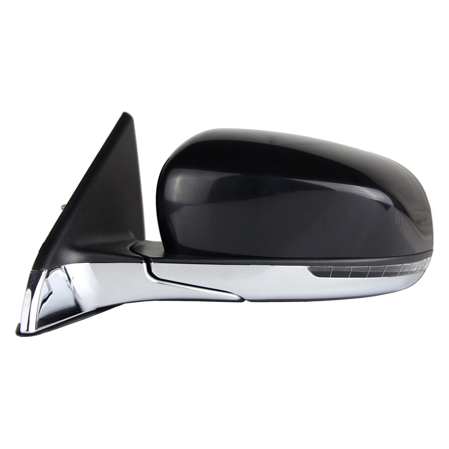 JEEPVEHICLE COMPASS DOOR MIRROR LEFT (Driver Side) PWR/HTD/SIGNAL (WO/BSD)(PTM) OEM#68365145AA-PFM 2017-2021 PL#CH1320484