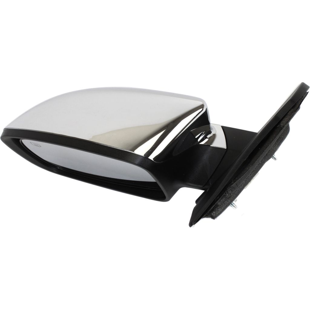 CHRYSLER 200 CONV DOOR MIRROR LEFT (Driver Side) PWR HTD CHROME OEM#68088123AC-PFM 2011-2014 PL#CH1320336
