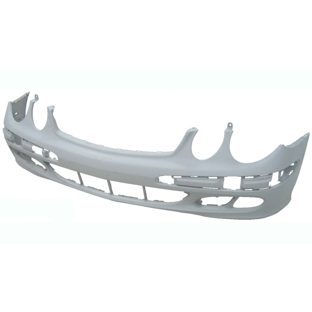 MERCEDES-BENZ E-CLASS (211) (SEDAN /WAGON 04-09) FRONT BUMPER COVER PRIMED (WO/HEAD/LAMP Washer)(WO/Sport OR WO/Appearance Pkg)(WO/AMG) OEM#2118800040 2003-2006 PL#MB1000171