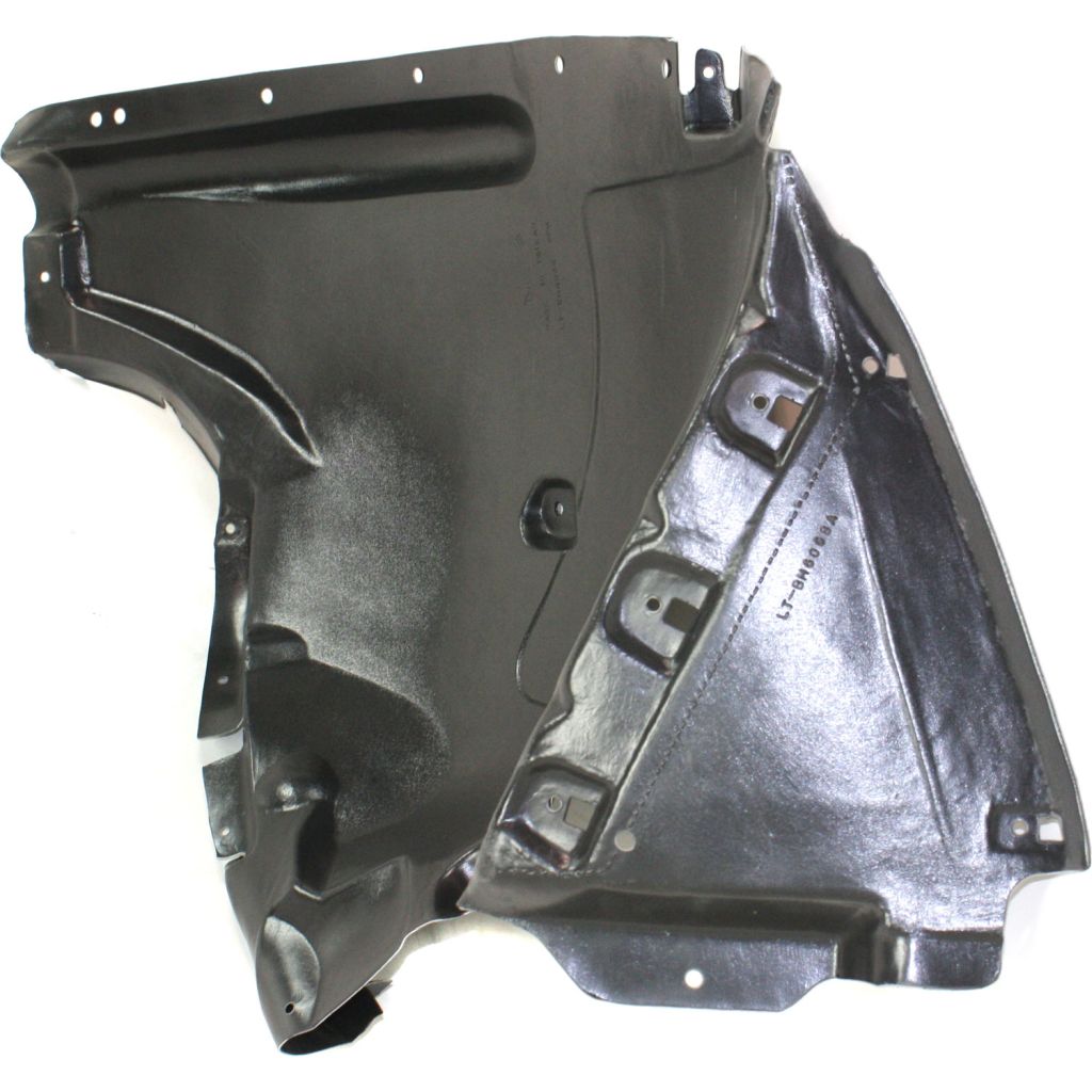 BMW BMW X5 FENDER LINER RIGHT (Passenger Side) (FT SECTION)(W/O M PKG) OEM#51717169412 2007-2010 PL#BM1249108
