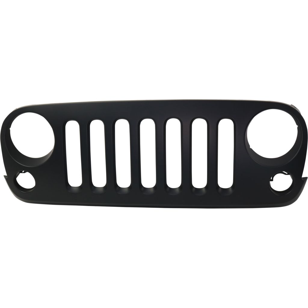 JEEPVEHICLE WRANGLER (JK) GRILLE (PAINTED) OEM#68046306AC 2007-2018 PL#CH1200313