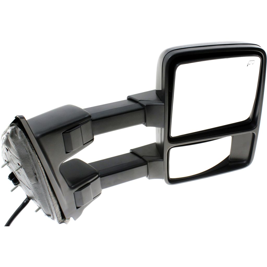 FORD TRUCKS & VANS FORD/PU (F250/350/450/550) Super Duty DOOR MIRROR RIGHT (Passenger Side) PWR/HTD/SIGNAL/MEMORY/P-FOLD (PWR TELESCOPING)(BLACK&CHROME CVR)(TOW OEM#9C3Z17682MA-PFM 2009-2010 PL#FO1321492