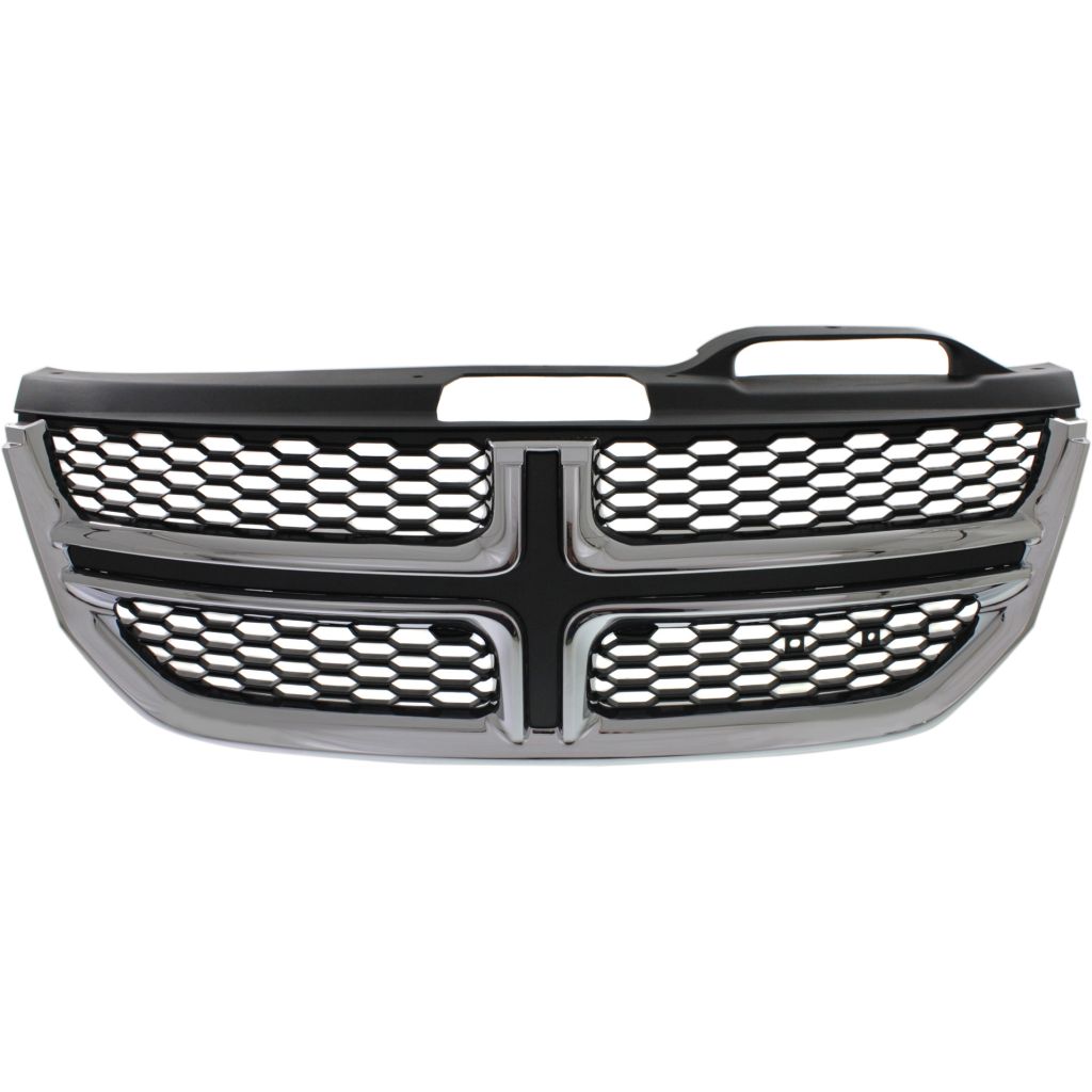 DODGE JOURNEY GRILLE CHROME/BLACK OEM#1SU84SZ0AC 2011-2020 PL#CH1200362