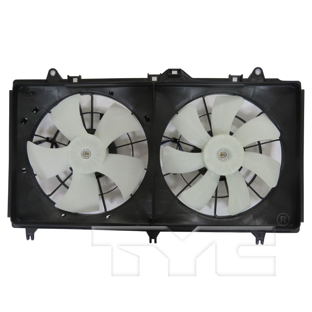 CHEVROLET CAMARO COUPE RADIATOR & A/C FAN ASSEMBLY (3.6L)(DUAL FAN) OEM#22762592-PFM 2012-2015 PL#GM3115265